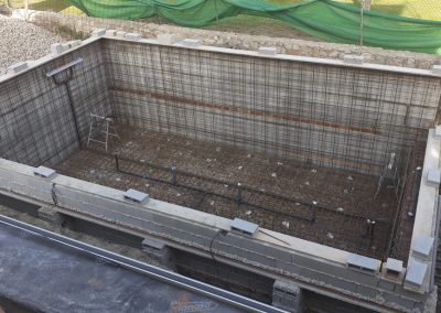 Construcción de piscina desbordante en Motril Granada Carbel